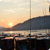Zachód Słońca nad Mekongiem 2